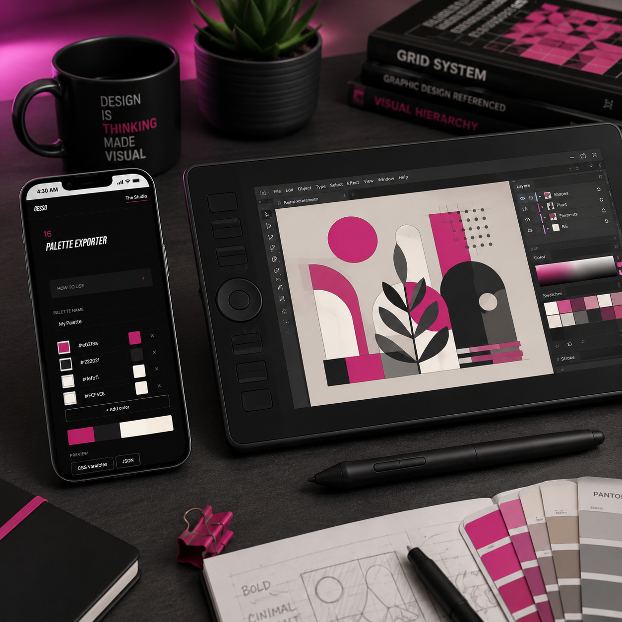 Gesso Tools mobile